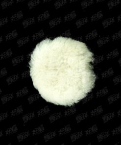 Lake Country  White Sheepkin 4x3/4 inch Wool Light (LC4吋白色羊毛棉)