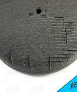 Lake Country 7 Inch Kompressor Foam Pad (LC 7吋 黑色封體格紋棉 封體, 乳蠟, 棕櫚蠟適用)