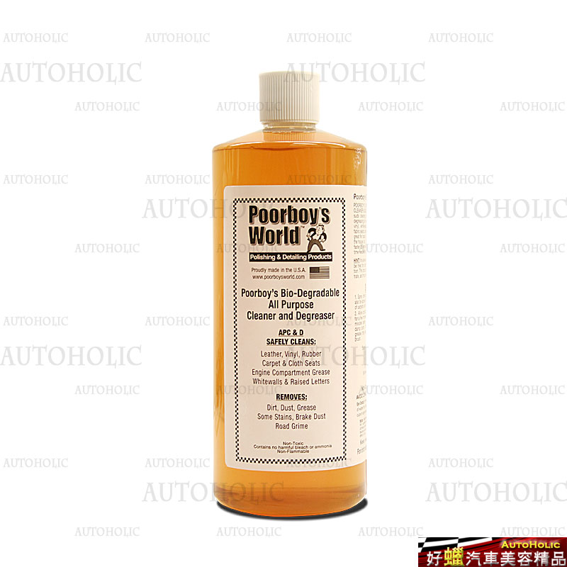 Poorboy's World All Purpose Cleaner and Degreaser 32 oz. (窮小子萬用清潔除油劑) *約946ml