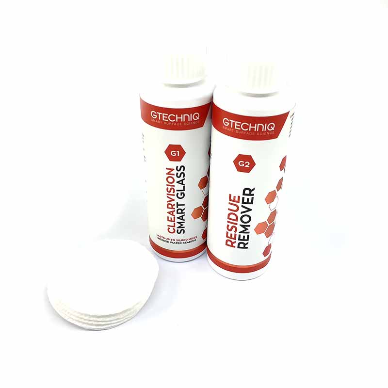 Gtechniq G1 Clearvision Smart Glass + G2 Residue Remover (100ml) – XPERT  DETAILING