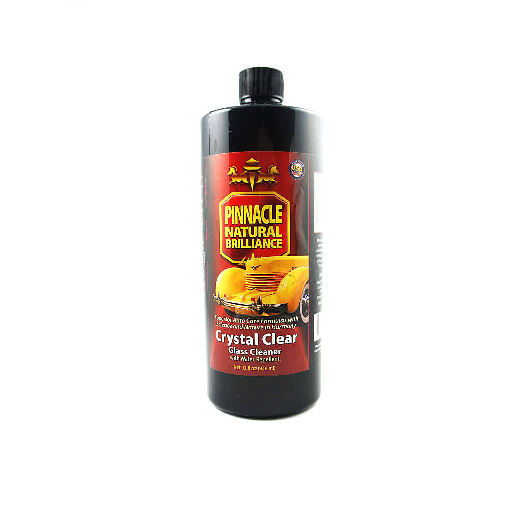 Pinnacle Crystal Clear Glass Cleaner with Water Repellent 32oz. (品尼高潑水玻璃清潔劑) 約946ml