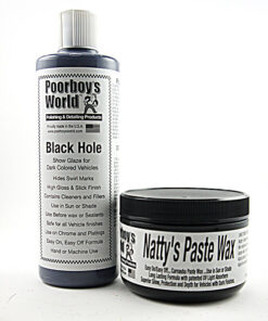 Poorboy's Black Hole 16oz+Black Wax 8oz(窮小子深黑色車專用套組)