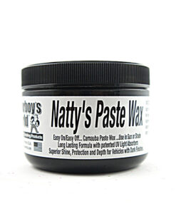 Poorboys Natty's Black Paste Wax 8 oz. (窮小子極黑棕櫚蠟)