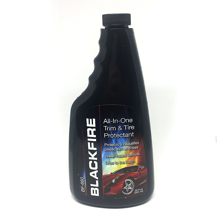Blackfire All-In-One Trim & Tire Protectant 20 oz.(黑火橡膠胎皮保養劑)*591ml