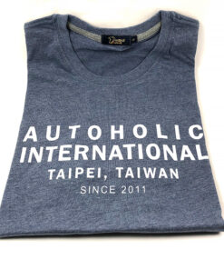 好蠟AUTOHOLIC圓T恤 衣服(尺寸有M,L,XL,XXL),藍色,購買請告知尺寸