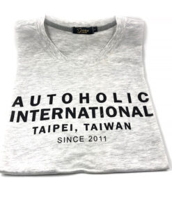 好蠟AUTOHOLIC圓T恤 衣服(尺寸有M,L,XL,XXL),灰色,購買請告知尺寸