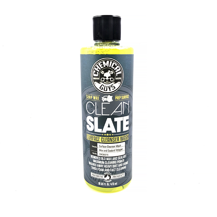 Chemical Guys Clean Slate Surface Wash 16oz (化學男人幫除蠟強效洗車精) *約473ml