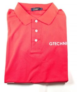 GT T恤排汗POLO(M,L,XL,XXL),紅色,購買請告知尺寸