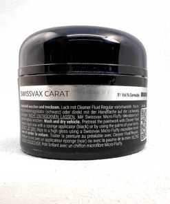 Alternative view of Swissvax CARAT 鑽石蠟(81% 棕櫚Vol)Carnaubawax with PTFE 50ml